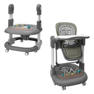 Стульчик для кормления Bubago William BG 193-2 серый 01